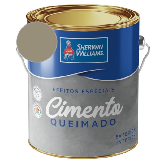 Efeitos Especiais Cimento Queimado Concreto Sherwin Williams 5Kg - Imagem principal - e2483ef4-6405-464b-be40-809ec201fe4a