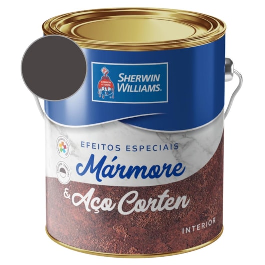 Efeitos Especiais Reagente Aço Corten Cinza Sherwin Williams 4,7Kg - Imagem principal - e1248b5e-e4dd-4fc3-8299-f8d52748311a