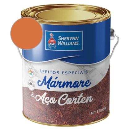 Efeitos Especiais Reagente Aço Corten Laranja Sherwin Williams 4,7Kg