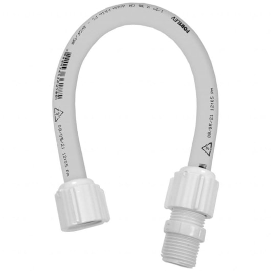 Engate Flexível De Pvc Fortlev 30cm - Imagem principal - 31ea3f16-af02-4491-860c-de8f817218dc