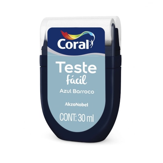 Escolha Cor Teste Facil Fosco Azul Barroco 30ml Coral - Imagem principal - a92f06f0-b186-4a47-81f4-630164640a2c