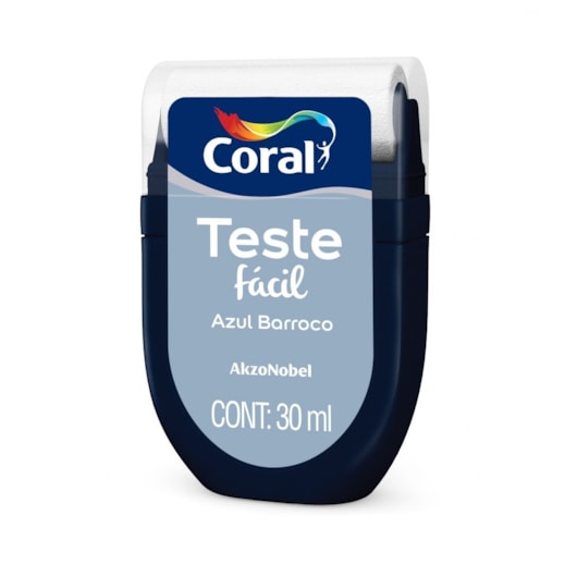 Escolha Cor Teste Facil Fosco Azul Barroco 30ml Coral - Imagem principal - 1d45e66c-74ab-4c4f-b6ee-7a589b4dafc4