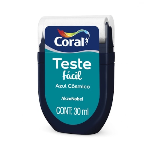 Escolha Cor Teste Facil Fosco Azul Cósmico 30ml Coral - Imagem principal - d1e5b13c-343d-49ea-ae52-0548e89e7f5e