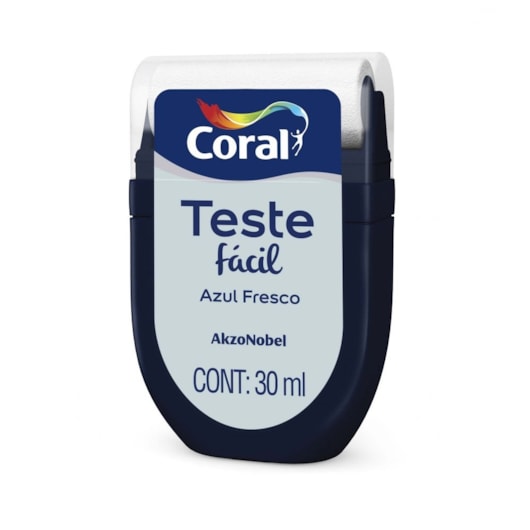 Escolha Cor Teste Facil Fosco Azul Fresco 30ml Coral - Imagem principal - f10510db-935a-496a-8154-b521f01a10aa