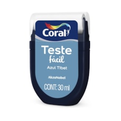 Escolha Cor Teste Facil Fosco Azul Tibet 30ml Coral