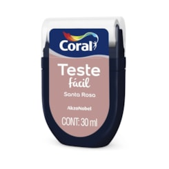 Escolha Cor Teste Facil Fosco Santa Rosa 30ml Coral