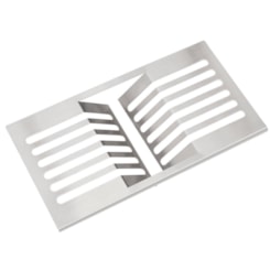 Escorredor De Pratos Em Aço Inox Para Canal Organizador Acetinado Tramontina 30 x 16cm
