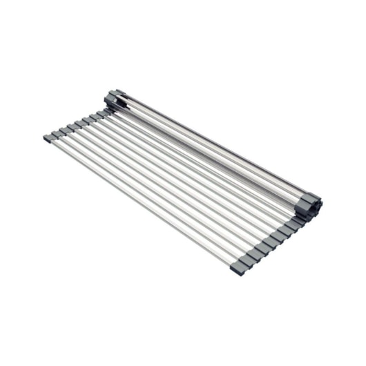 Escorredor Louça Flexivel Inox E Silicone Tramontina - Imagem principal - e5d4d934-57c3-411a-bf13-f12f24d9ff77