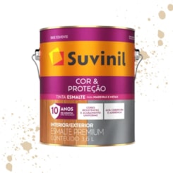 Esmalte Cor E Proteção Brilhante Marfim Nobre Suvinil 3,6L