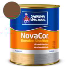Esmalte Sintético Alto Brilho Nova Cor Tabaco Sherwin Williams 0,9L