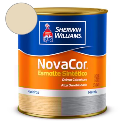 Esmalte Sintético Alto Brilho NovaCor Marfim Sherwin Williams 0,9L