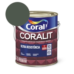 Esmalte Sintético Coralit Ultra Resistencia Fosco Verde Escolar 3.6l Coral