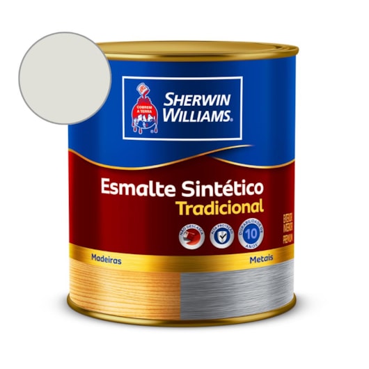 Esmalte Tradicional Alto Brilho Branco Gelo Sherwin Williams 0,9L - Imagem principal - e5dda543-1b3d-4b8c-a41d-561d86edf80d