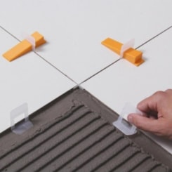 Espaçador Nivelador Caixa com 500 Peças Cortag 1,0mm