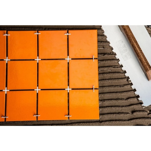 Espaçador Para Pisos Tipo Cruzeta 3,0mm Embalagem Com 100 Peças Bumax - Imagem principal - a077da90-1f1b-4128-b815-63e12f403926