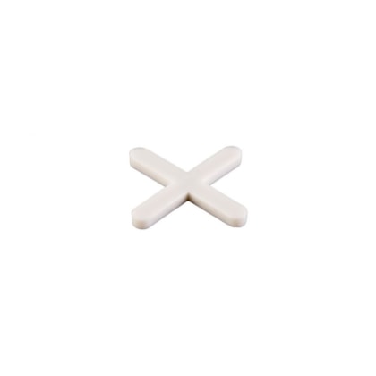 Espaçador Para Pisos Tipo Cruzeta 3,0mm Embalagem Com 100 Peças Bumax