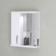 Espelheira Com 1 Lâmpada Mônaco 59,5cm Branco Rorato - 2825c270-79c1-4d86-859a-beb6ccbd0dcb