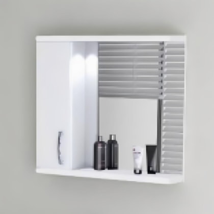 Espelheira Com 2 Lâmpada Mônaco 79,5cm Braco Rorato