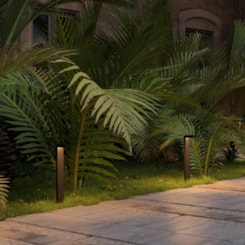 Espeto Led Nimus Ip65 10w Am3000k Quadrado Avant