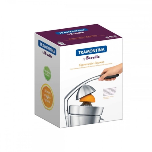 Espremedor Breville Express 127V Inox Tramontina - Imagem principal - abd6e4c2-138a-4049-997b-cce91e0f7cd3