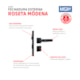 Fechadura Externa Roseta Módena Preto Fosco MGM 40mm  - 3e53aabe-cc98-40d2-b6e5-a853f2f7d3ea