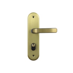 Fechadura Externa Stilo Alavanca Bronze Latonado MGM 40mm