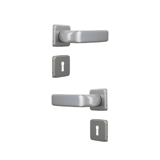Fechadura Interna Roseta Firenze Alumínio MGM 40mm - Imagem principal - 3069bd39-56d2-4fd8-ac4b-48a7e1e31e56