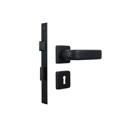 Fechadura Interna Roseta Firenze Preto Fosco MGM 40mm - Imagem principal - 65a3073d-346e-4d70-8e69-391b2b83c5c9