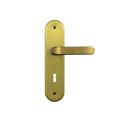 Fechadura Interna Stilo Alavanca Bronze Latonado MGM 40mm