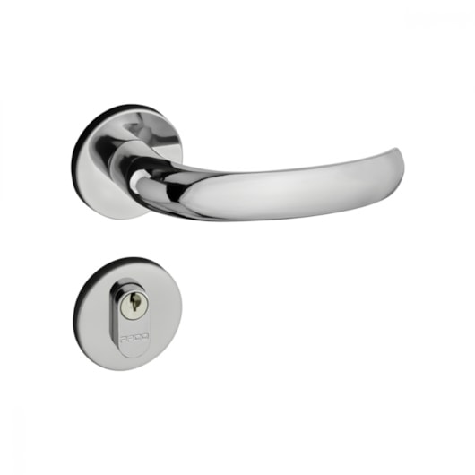 Fechadura Roseta Concept 406 Externo Cromado Pado - Imagem principal - 76a97b2c-2dab-40e9-a7f3-766624fe60bc