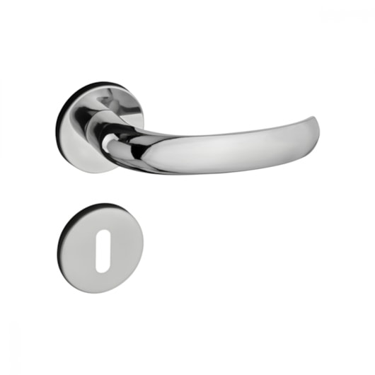 Fechadura Roseta Concept 406 Interno Cromado Pado - Imagem principal - 5786953d-54f0-416d-89f4-a01fb0faf73d