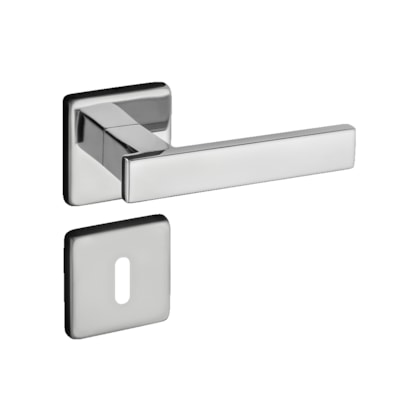 Fechadura Roseta Concept 408 Interno Cromado Pado 40mm