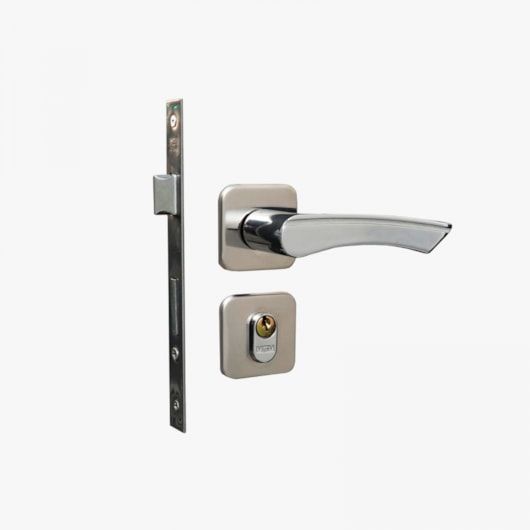 Fechadura Roseta Genebra Externo Cromado MGM 40mm - Imagem principal - a5bf3324-cfa5-4821-8019-77b5e7dbf9d6