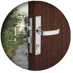 Fechadura Serralheiro Mgnum Zamac 661 Cromado Pado