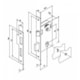 Fechadura Wc Stilo Com Alavanca Bronze Latonado MGM 40mm - cd774278-f8a2-4ac8-867c-938e504337b7