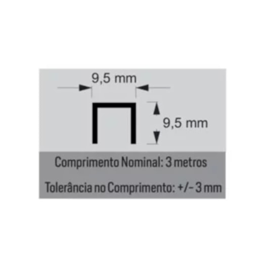Filete L Ouro Brilhante Mozaik 0,95x0,95x30cm - Imagem principal - cb761eef-d220-4eec-b368-4a08bc8898c5