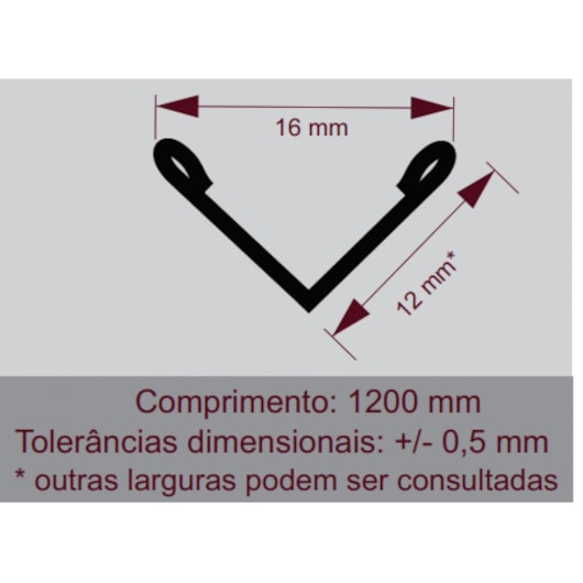 Filete V Ouro Matte Mozaik 12x1200mm - Imagem principal - 41d5c9f1-a67d-460f-9d31-4825923eb6e3