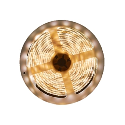 Fita De Led Luce Interna 5 Metros Luz Amarela 12V