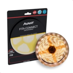 Fita Led Externa Connect 2700K Luz Amarela Avant 5M 220V 15W