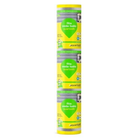 Fita Veda Tudo Autoadesiva 90cmx10m Quartzolit - Imagem principal - 2e281d3e-e048-45ae-af35-816a23045d9c
