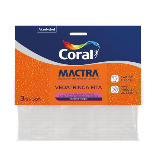 Fita Vedatrinca M1 Mactra Coral 5x3M - Imagem principal - 472893fd-fb59-4e72-a59c-f69c53d72217