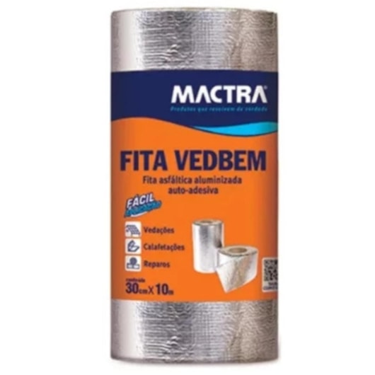 Fita Vedbem Coral 30cmx10m - Imagem principal - cb209430-c76e-47ae-b17f-20055b145b6f