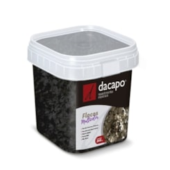 Flocos Multicolor Preto Dacapo 200g