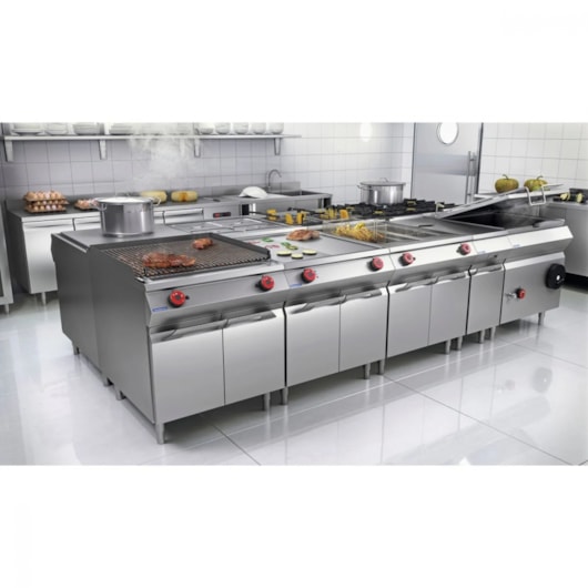 Fogão À Gás 6 Bocas Com Maxi Forno Tramontina 120x75cm - Imagem principal - dcf45bb7-9d25-41b0-90c8-eca7f37af020