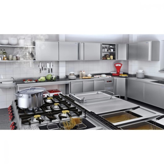 Fogão À Gás 6 Bocas Com Maxi Forno Tramontina 120x75cm - Imagem principal - 2748b6da-068e-4bc9-96d7-479eacdb65a6