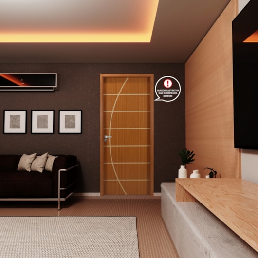 Folha De Porta Decorada Neblina Mogno MGM 210x70 cm - Imagem principal - 6b096e20-2527-4020-bb8a-5292774cf0b9