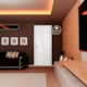 Folha Porta Melamínica Madeira Decorada Cantareira Branco MGM 210x80x3,5cm - 51138186-8ce0-45dc-8855-1715879cfd44