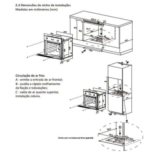 Forno Digital Multifunção Montreal Touch 15 Funções Debacco 60Cm  - Imagem principal - 233c9569-03f5-48d3-9e2b-c006717ef551