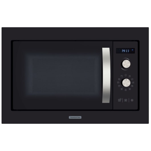 Forno Micro-Ondas Aço Inox Acabamento Glass Cook 8 Funções Tramontina 25L - Imagem principal - f9464975-e704-426d-b712-95e5c962ccfc