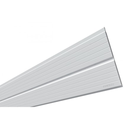 Forro De Pvc Gemini 0,8x20cm 4 Metros Branco Fortlev